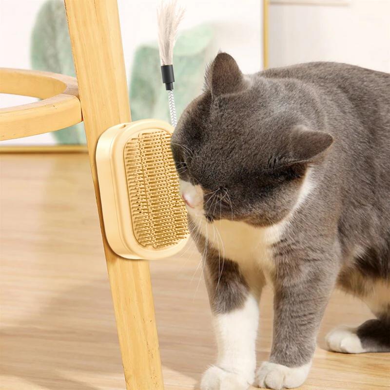 Cat Corner Scratcher Wall Corner Massage Comb Grooming Pet Supplies Comb Massage For Furniture Home Couch Table Kitten Rabbit