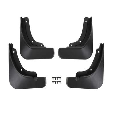 4Pcs Car Mud Flap Reliable Protection Impact Resistant Sturdy Black Front Rear Wheel Mudguard Splash Guard for Sportage