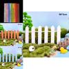 Mini Diy Wood Fence For Miniature Plant Decor And Landscape Crafts**
