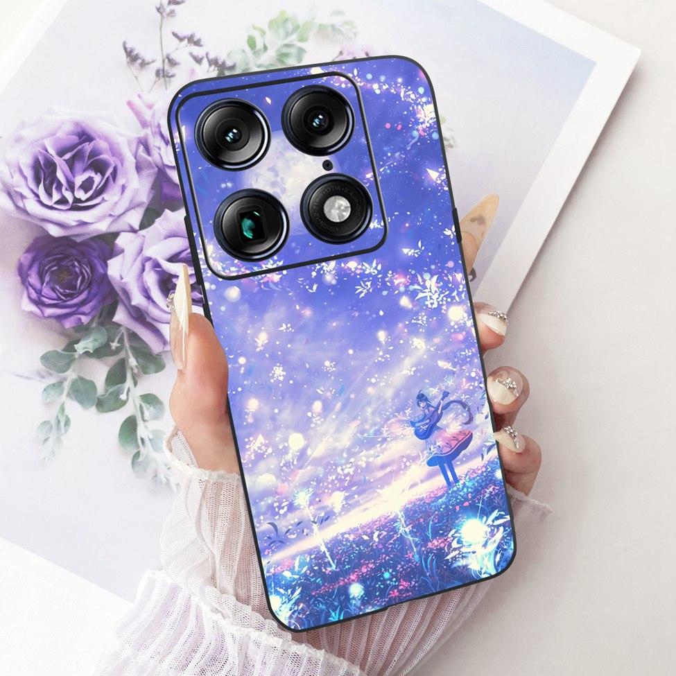 For Moto X70 Air Pro Case Cover Fashion Butterfly Cute Cat Cool Painted Soft Phone Casing For Motorola Moto X70 Air Pro