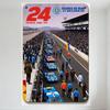 Vintage 24 Hours of Le Mans Metal Tin Sign 1994 (4-5 JUIN) Race Event Poster with Porsche 917s for Man Cave Bar Home Decor