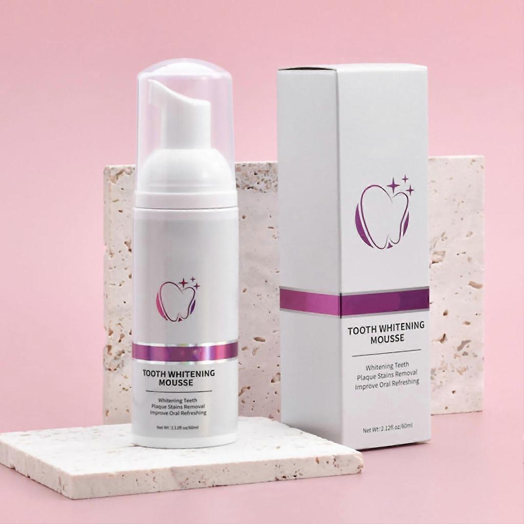 Toothpaste Whitening Foam Cleaning Reduce Tartar Stains Portable Mousse Toothpaste