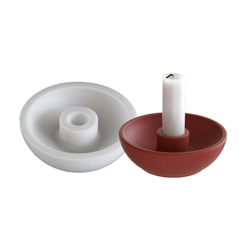 Silicone Candlestick Molds Reusable 3D Epoxy Casting Molds for Creative DIY Home Decoration and Craft Projects