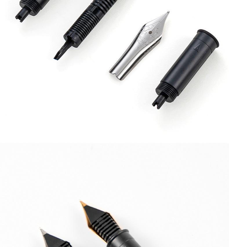 Size 5 Flexible Nib Assembly - Hand-Polished Iridium Nib with Smooth Ink Flow, DIY Fountain Pen Accessory, In Stock
