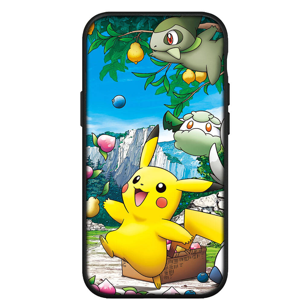 Cover for iPhone 17 16 15 Xiaomi Poco Redmi Note 14 13 12 11 Pro Max X 9 16e Samsung Galaxy S25 S24 S23 OPPO Huawei Psyduck Pokemon Pikachu Phone Case