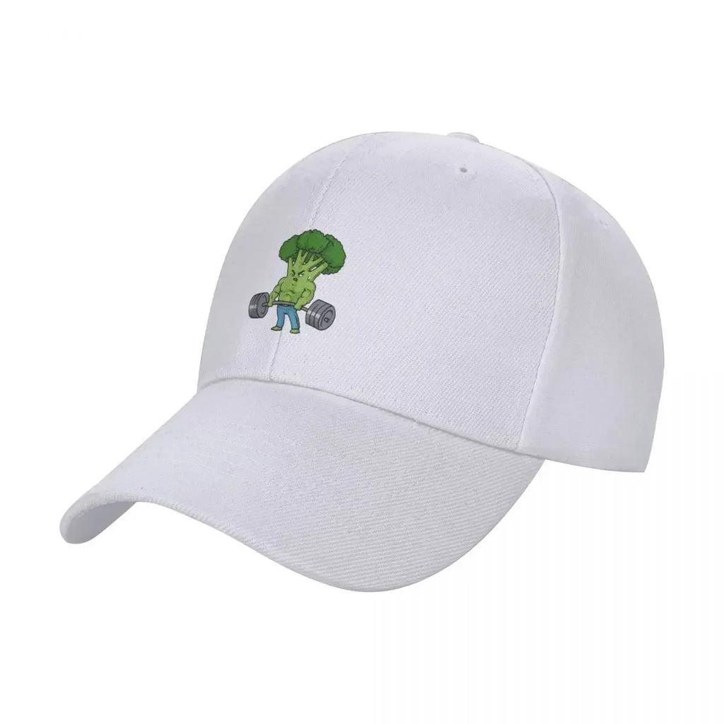 Broccoli Lifting Deadlift Baseball Cap Snapback Cap Trucker Cap Mens Womens