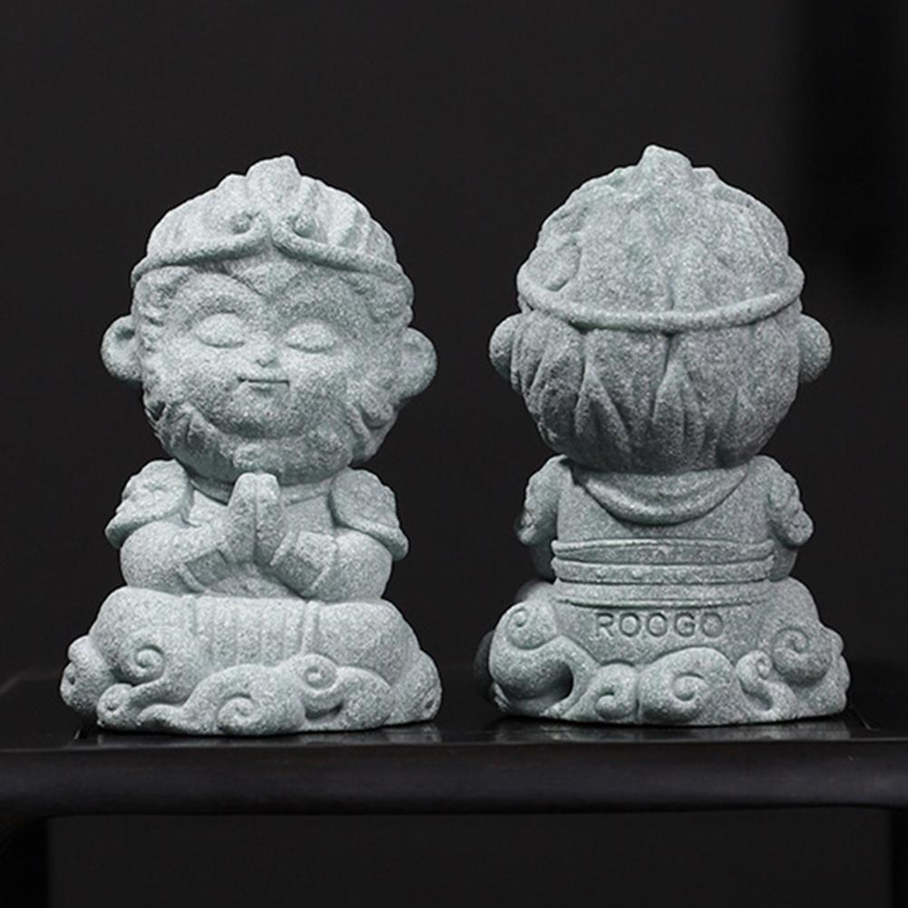 Tisch Sun-Wukong Dekoration Affenkönig Statue Wukong Buddha Statue Chinesischer Mythos Wukong Dekor Geschenk für Freunde