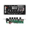 2*25W Bluetooth 5.3 Amplifier Board DC 7.4-12V MP3 Decoder FM 87.5-107.5MHz Power Off Memory for Trolley & Handheld Speaker