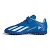 adidas X Crazyfast.4 Synthetic Leather Artificial Turf Shock Absorbing Durable Low Top Football Shoes Kids Football Shoes Blue IE1591