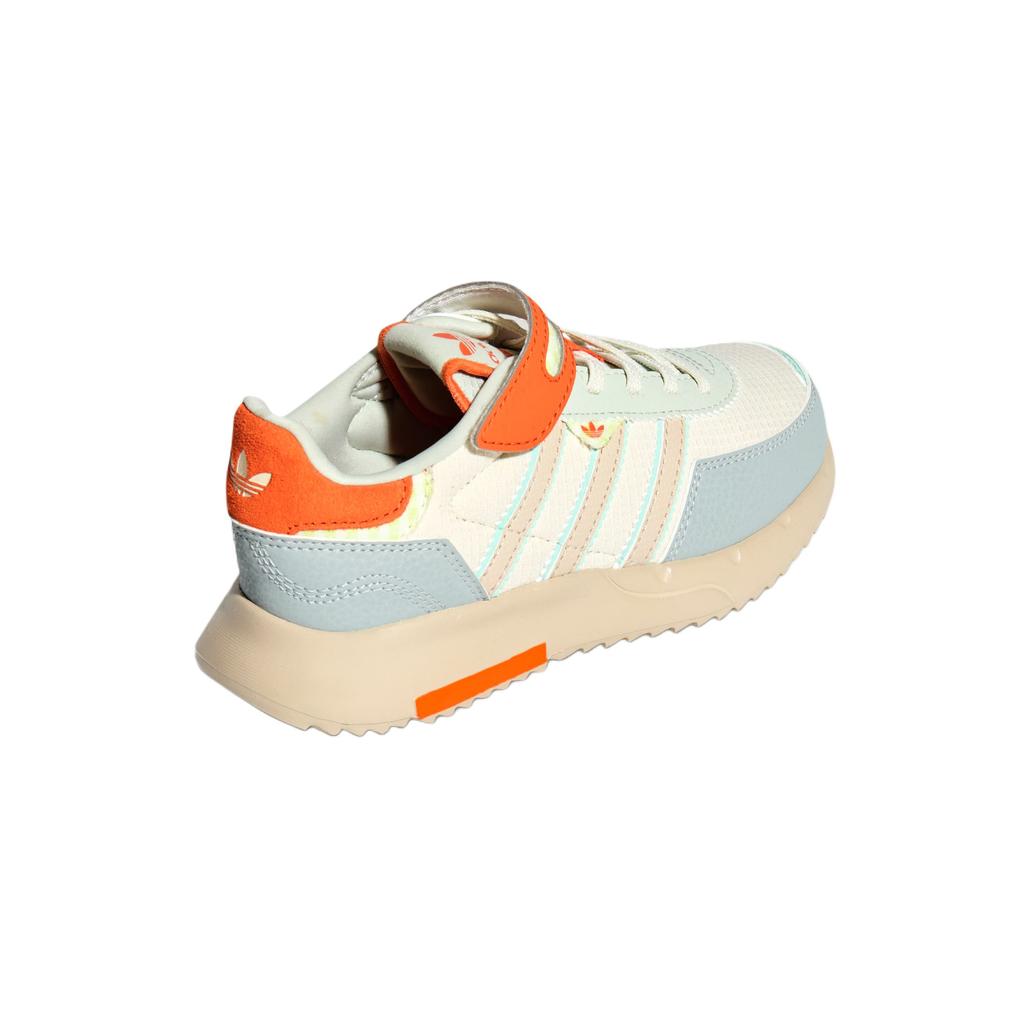 Adidas Originals Retropy F2 Fabric Round Toe Velcro Low Top Casual Shoes Kids sneakers KI9889
