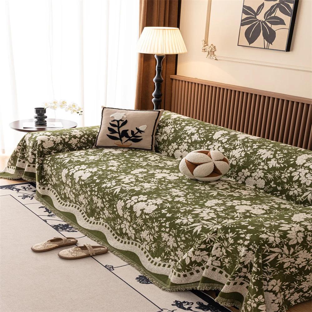 Soft Waxy Thickened Sofa Towel 2025 New Autumn and Winter One-piece Anti-slide Cover Cloth Towel