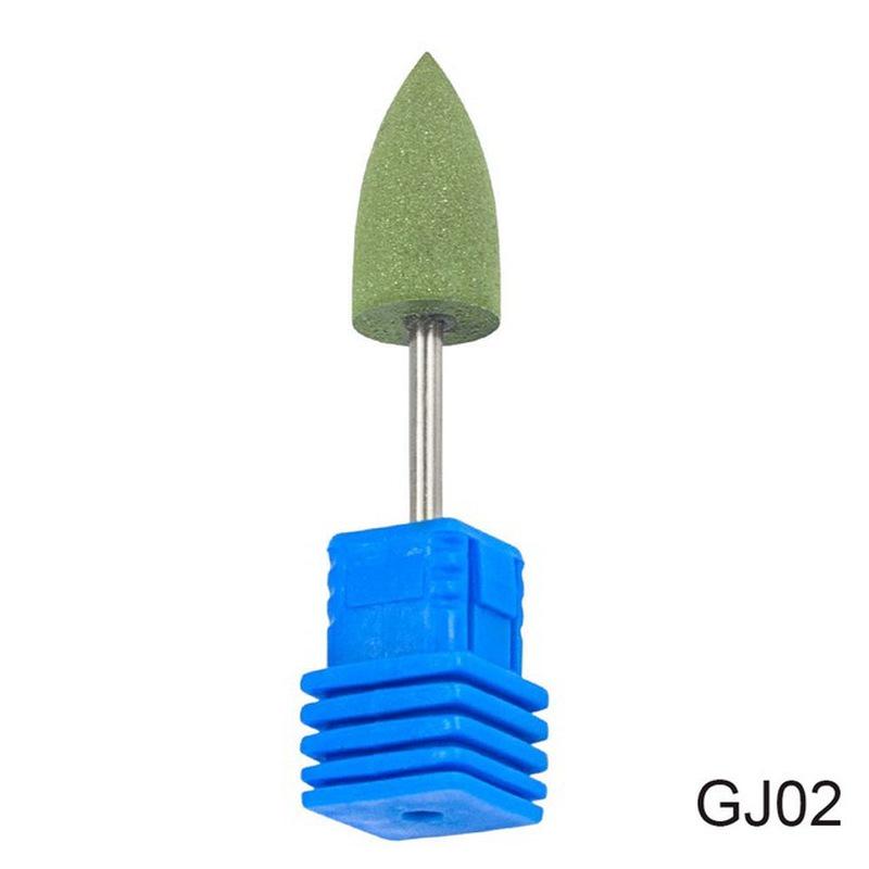 Silicone Nail Art Drill Bit Professional Milling Cutter Green Nail Tools for Electric Machine