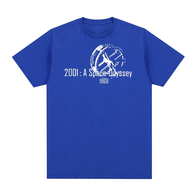 2001 Odyssee im Weltraum Vintage T-Shirt SiFi Film Stanley Kubrick Kleidung Baumwolle Herren T-Shirt Neues Tee T-Shirt Damen Oberteile