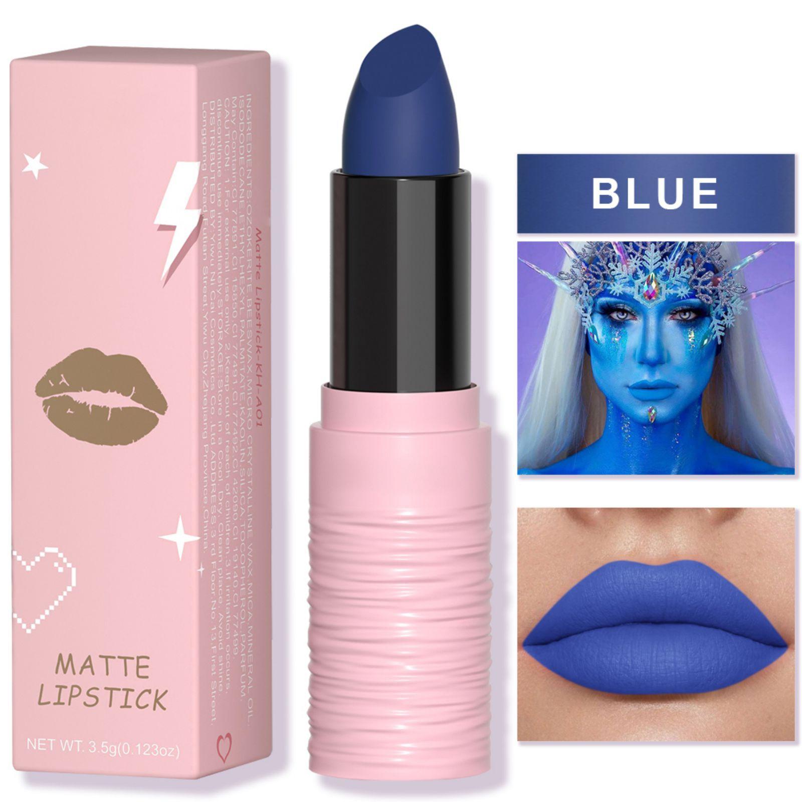 

Матовая помада водостойкая не выцветающая краска для губ макияж