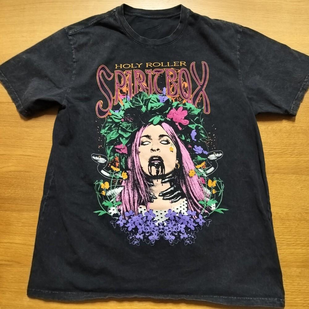 Rare! Spiritbox Band Holy Roller Cotton Shirt Unisex Concert S to 5XL BO328 Unisex T-Shirt XL