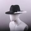 Elegant Bowler Hat Faux Wool Felted Wedding Accessory Hat Materials Event Wear Years Round Fashion Use
