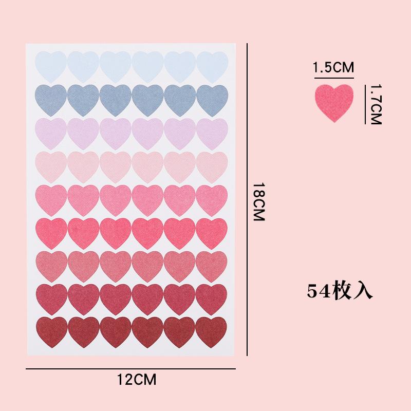 Loose-Leaf Notebook Handwritten Labels Indicate White And Blue Color Stickers Letter Stickers Sticky Notes Index Stickers