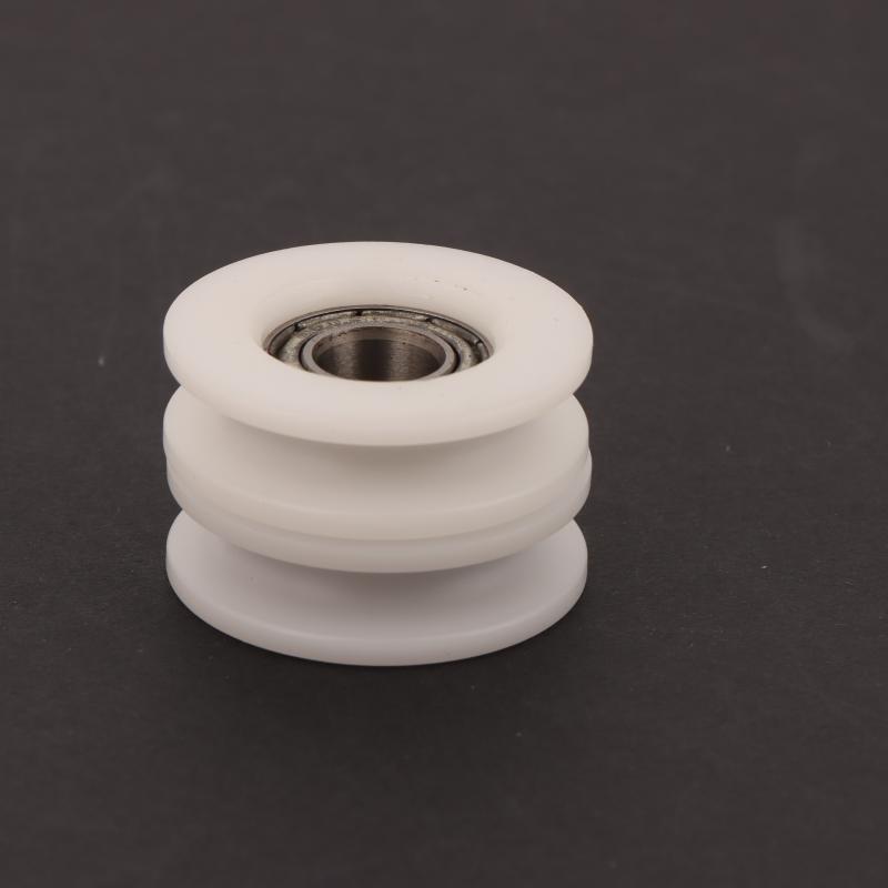 1/2 Buc 8*28*9Mm Rola cu Canelură U Plastic 688 Rulment Roată de Scripete/Antrenare, Roată de Ghidare Pom/Roată de Ridicare Peste Linie