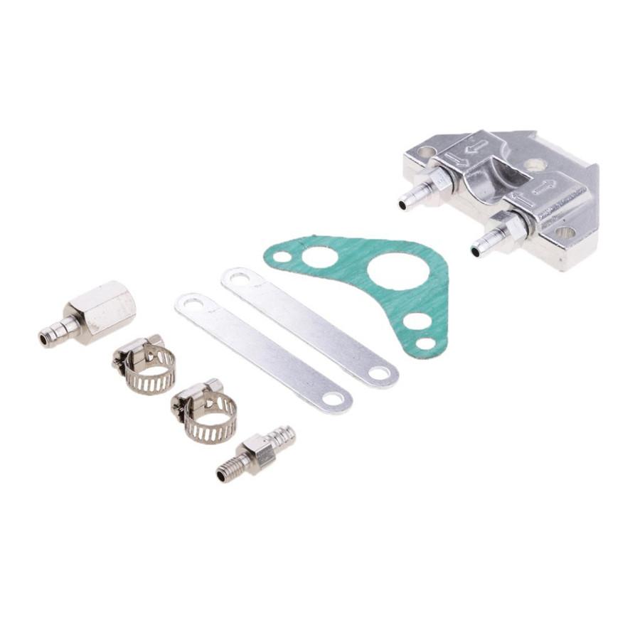 Universal CNC Engine Oil Cooler Kit Radiator 125cc 140 150cc PIT PRO Trail Dirt