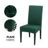 Solid Color Chair Cover Stretch Spandex Slipcover Protector For Kitchen Chair Seat Hotel Banquet Wedding Dining Room 1 /2 /4 /6 Pcs