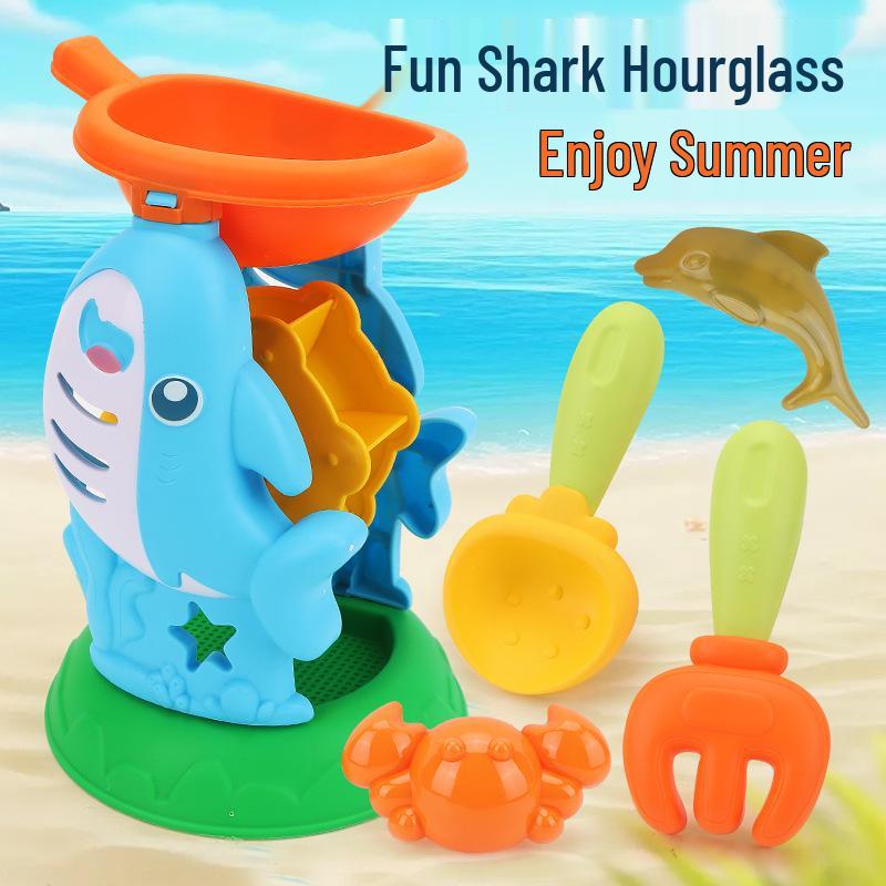 

Summer Fun Ocean Animal Pretend Play Beach Toys: Crab & Shark Shapes