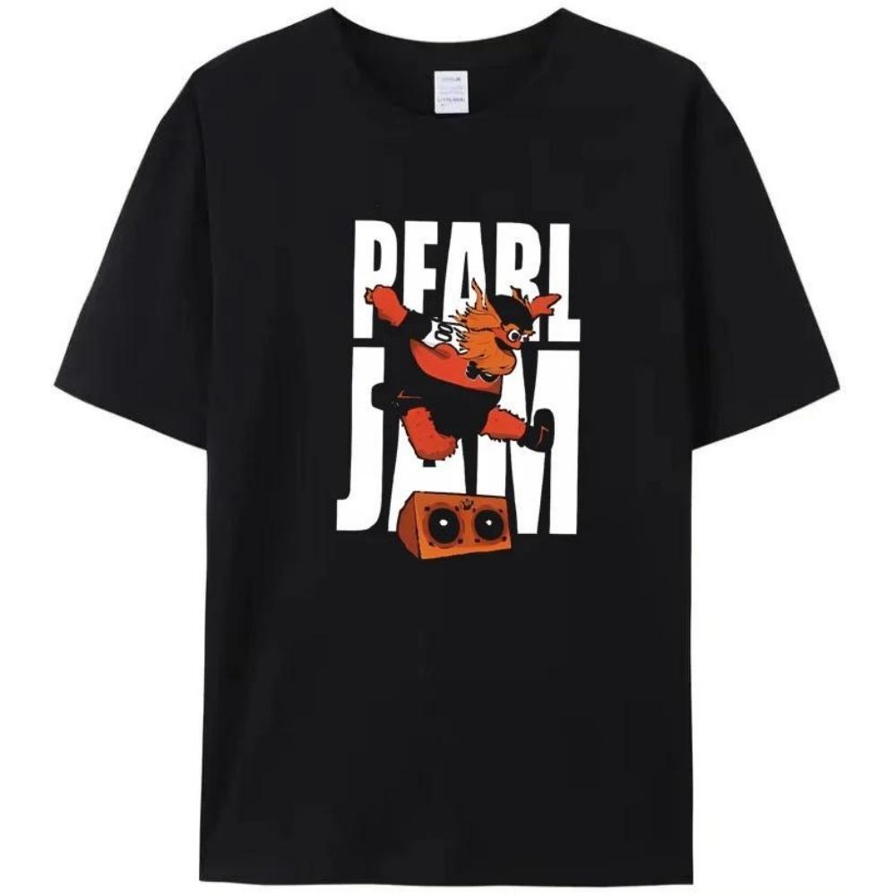 

Мужская летняя рок-футболка Black Pearl Jams из хлопка, женская и молодежная футболка Dark Matter World Tour, повседневная, с коротким рукавом. S чёрный