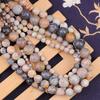 4/6/8/10/12 mm korálky z přírodního kamene kulaté nádherné matné volné korálky Picasso Pro DIY výrobu šperků Náhrdelník