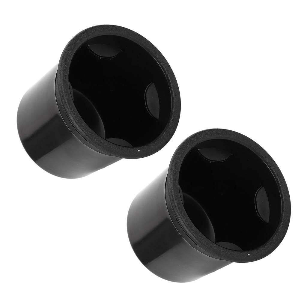 2 Pcs RV Cup Holder Insert Plastic Spilling Proof Replacement Drink Can Holder Insert for Boats Ships Cars Trucks