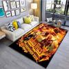 Doom J-Judas Priest Pattern Floor Mat Carpet 15 Size Living Room Bedroom Bedside Floor Mat Area Rug Music Room Club Decor