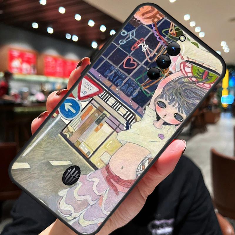Cartoon Aesthetic Aya Takano Case For ZTE Nubia Red Magic 8S 9S 10S 8 9 10 Pro Plus 6S 7S 6 7 Pro 5G 6R 11 Pro Plus Cover