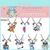 Sød tegneseriefigur Stitch Halskæde Til Halloween Anime Vedhæng