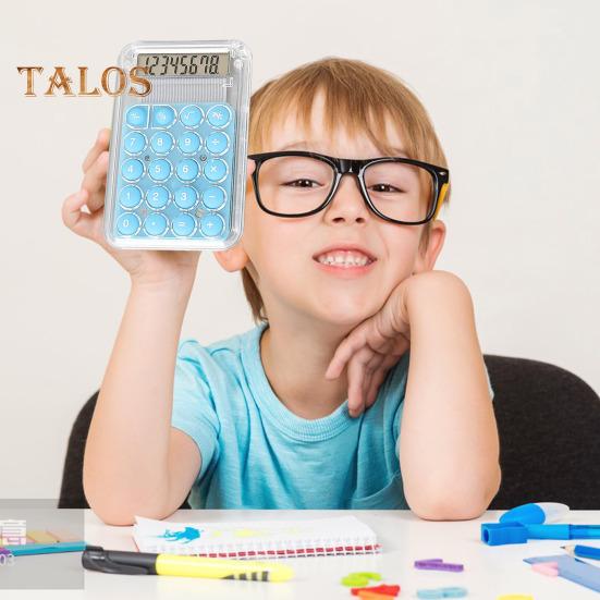 Mini Portable Calculator 8 Digit Large LCD Display Big Buttons Easy To Press Battery Powered Travel-friendly