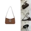 Street Style Pu Small Shoulder Bag With Letter Print For Daily Use