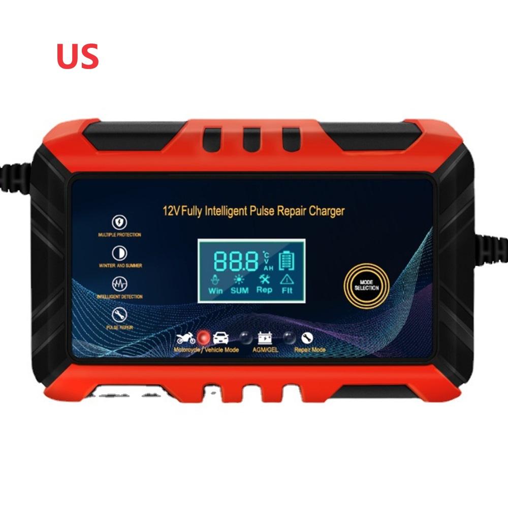 

12V6A car battery charger repair type charging bottle machine European and American standards