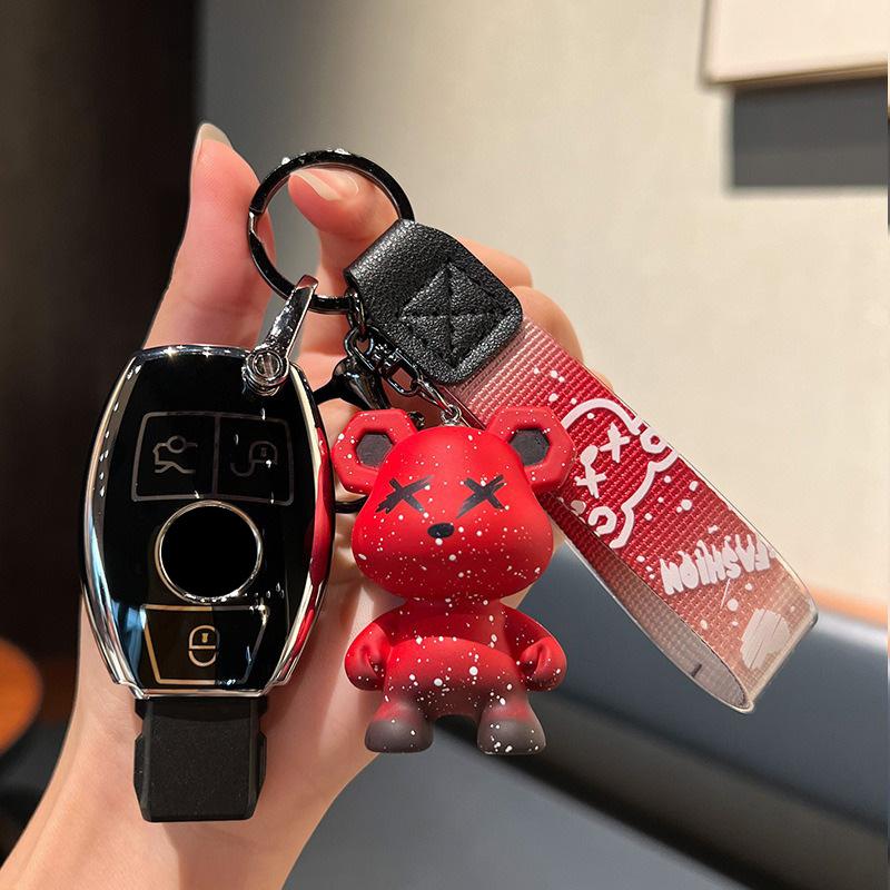 Car Key Case For Mercedes Benz A B C E S G Class Gls Gla Glk Glc Cls Cla Amg W204 W205 W212 W463 W176 W213 W177 Remote Fob Cover