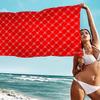 Funny Printed J-Joop Microfiber Printed Beach Towel Mountain Climbing Yoga Beach Swimming Running Absorbent Soft Towel