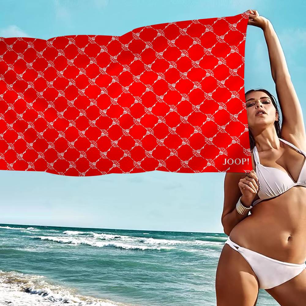 Funny Printed J-Joop Microfiber Printed Beach Towel Mountain Climbing Yoga Beach Swimming Running Absorbent Soft Towel