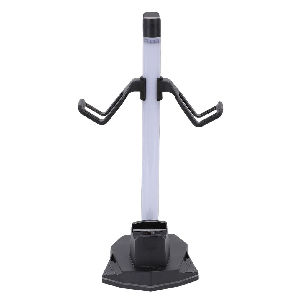 3 in 1 Gaming Controller Charging Stand RGB Headphone Stand with Dual USB Ports 1xUSB C 4 Lighting Modes