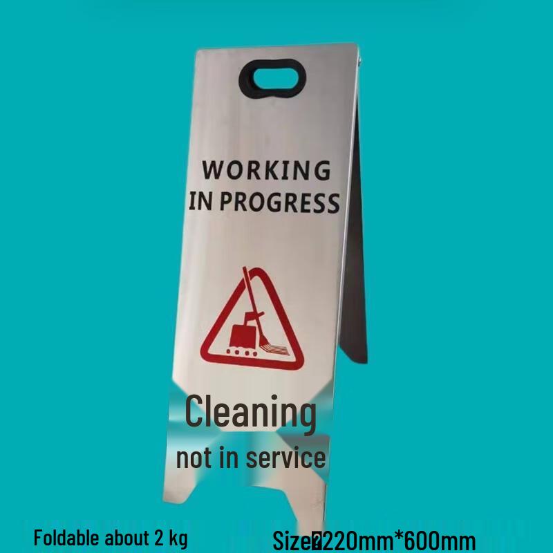 Portable A-Frame Warning Sign