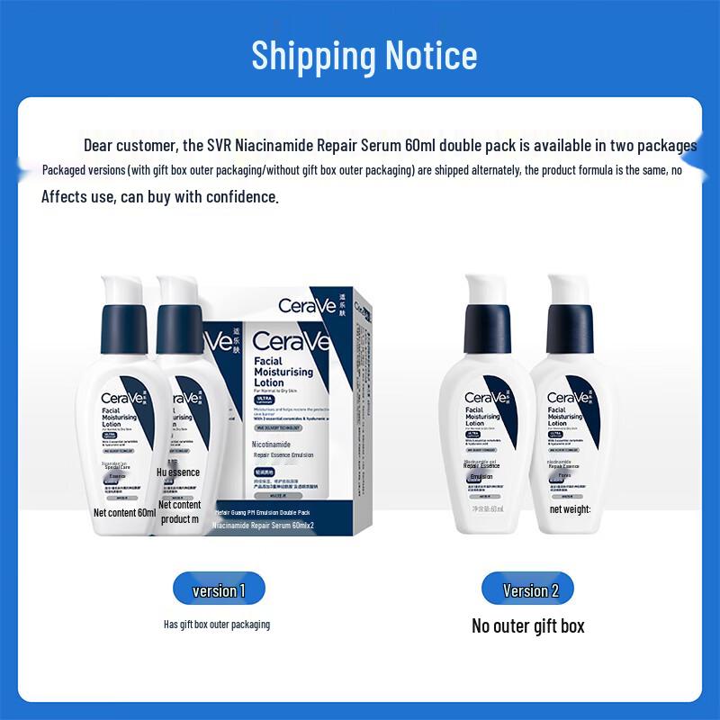 CeraVe PM Facial Moisturizing Lotion Duo Pack