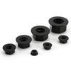Black/White Flat Bottom PA66 Plastic Nylon Insulation Hexagonal Hex Head Flange Nut M3 M4 M5 M6 M8 M10 M12 Nylon Flange Nuts