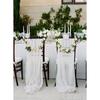 Rose Head Artificial Flowers for Arrangement Decoration 5 Pcs - White