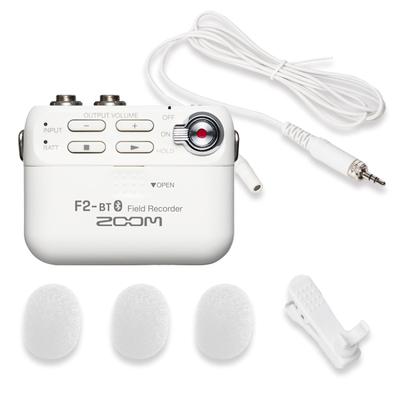 ZOOM Field Recorder F2-BT/W Ultra-Compact
