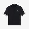 Fred Perry [Womens] Bold Tipped Knit Shirt - Black Afpf2612129-102