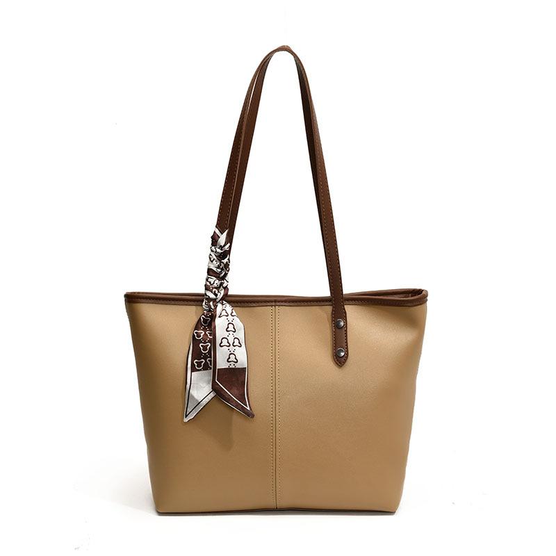 Mote Stor kapasitet Tote Bag Dame Ny Allsidig Skulderveske Fritidsveske