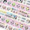 Cute Korean Sweet Kitten Text Dialog Box Tape Hand Account Decoration Material Collage Flash Sand Cutting Film Tape Roll Sticker