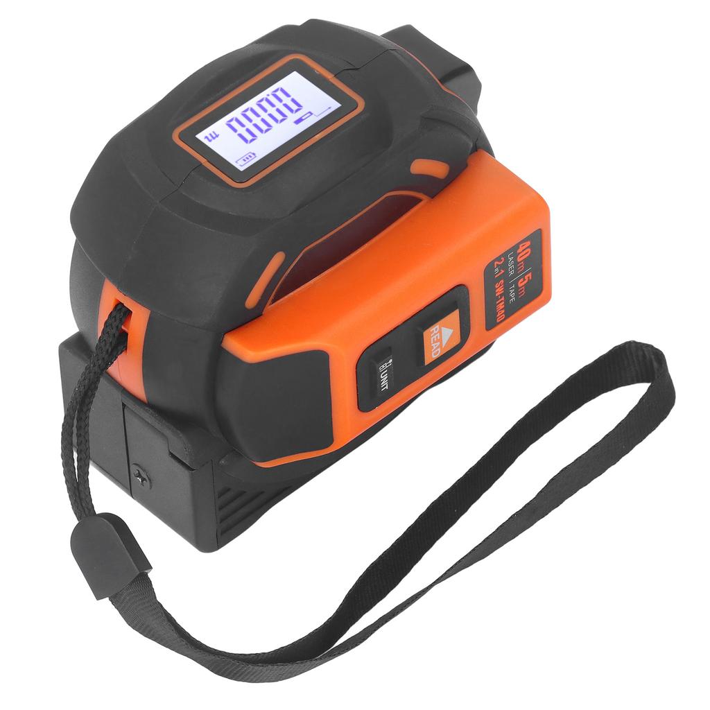 Laser Tape Measure Handheld Infrared Distance Meter Laser Ranging Measurement Tool for Building