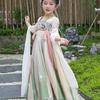 Girls' Chinese Hanfu Fairy Summer Dress 2026: New Ancient Style Skirt for Children