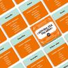 Mini Spanish Game Card "What's The Name!" 50 Game Cards, Family Gathering Game Cards, Camping Games Card Game