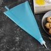 Transparent Silicone Baking Piping Bag Set with Tips and Gun for Decorating